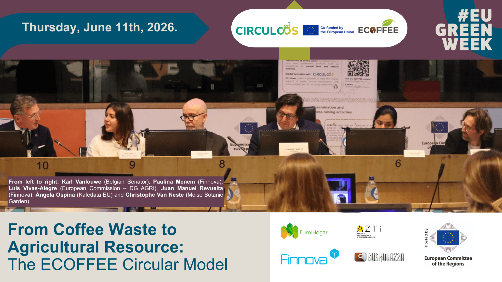 From coffee waste to agricultural resource and the ECOFFEE circular model