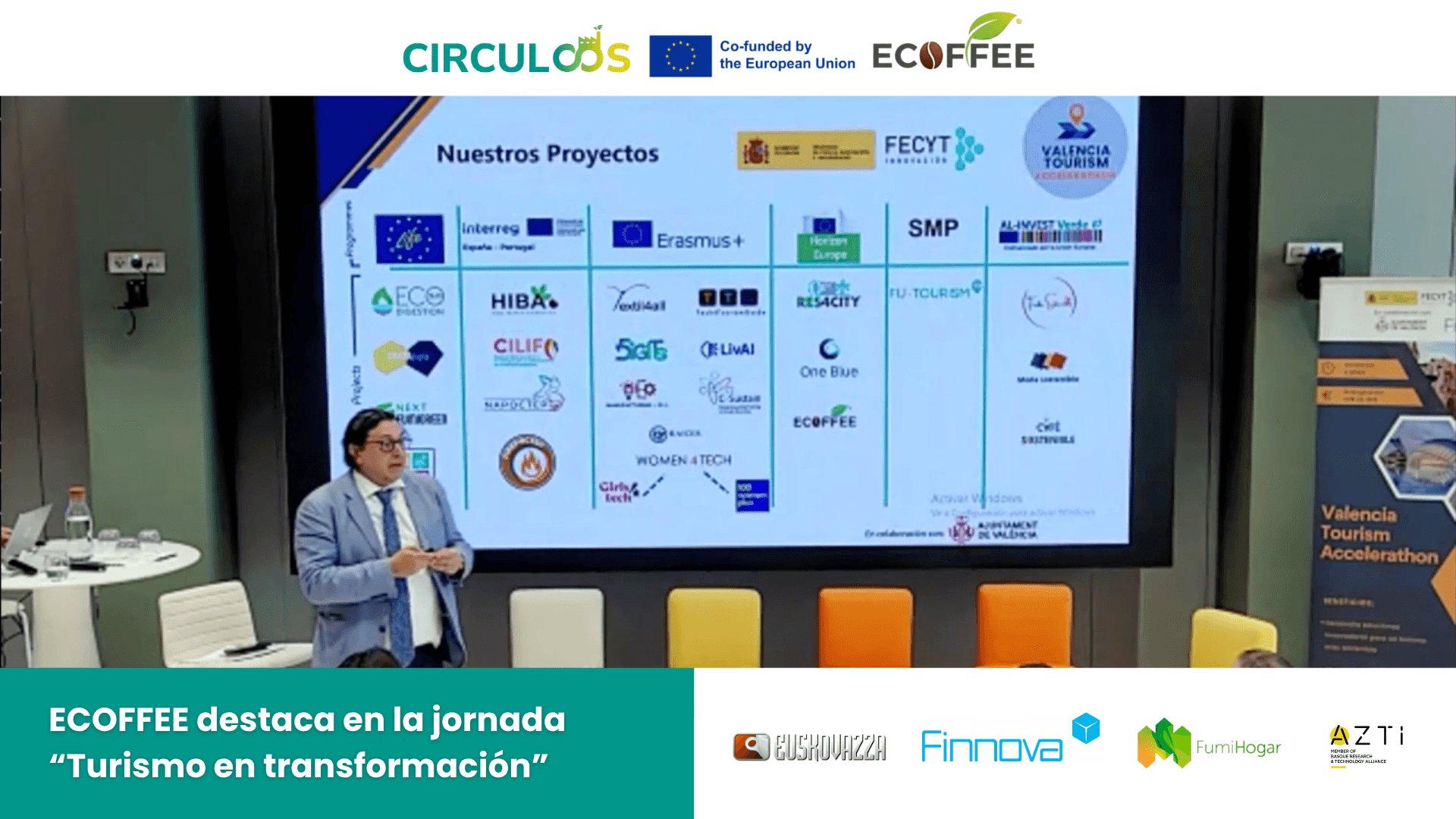 ECOFFEE destaca en Valencia como ejemplo de economía circular aplicada al turismo sostenible
