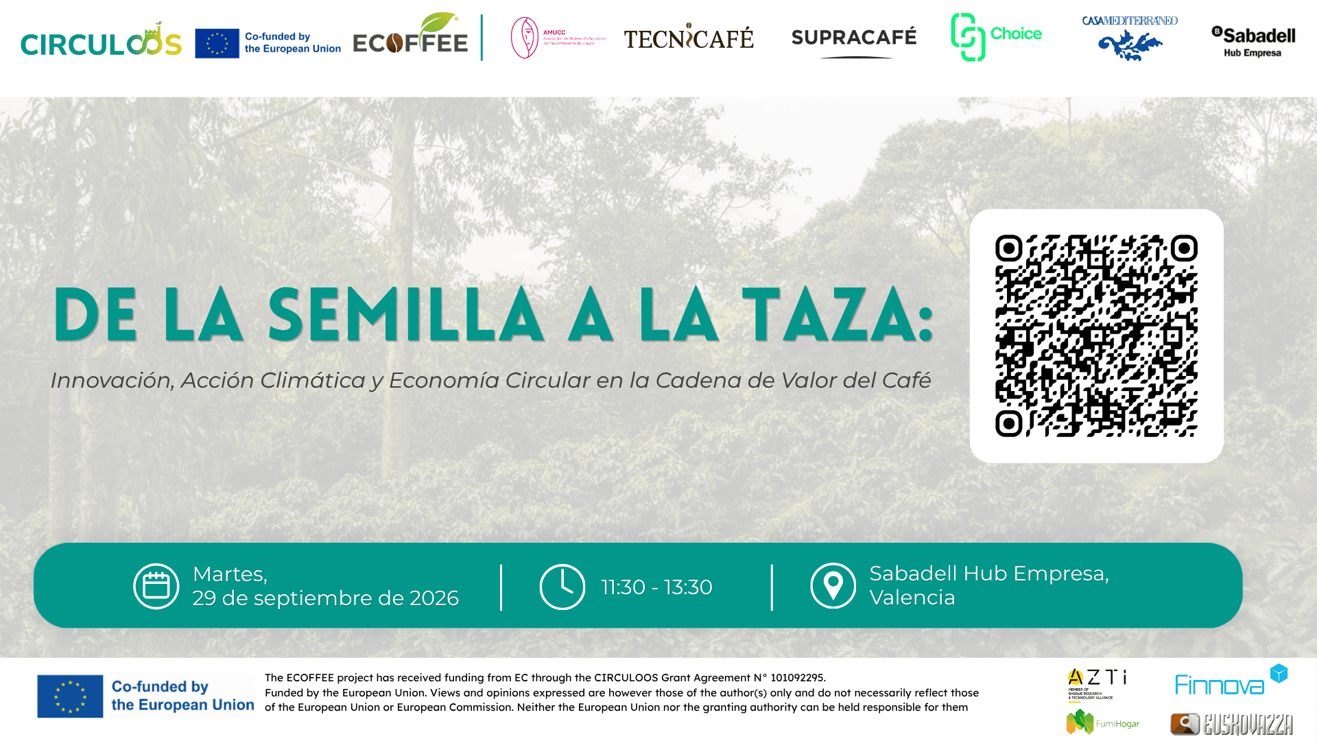 Valencia acoge la cumbre europea ECOFFEE sobre economía circular del café